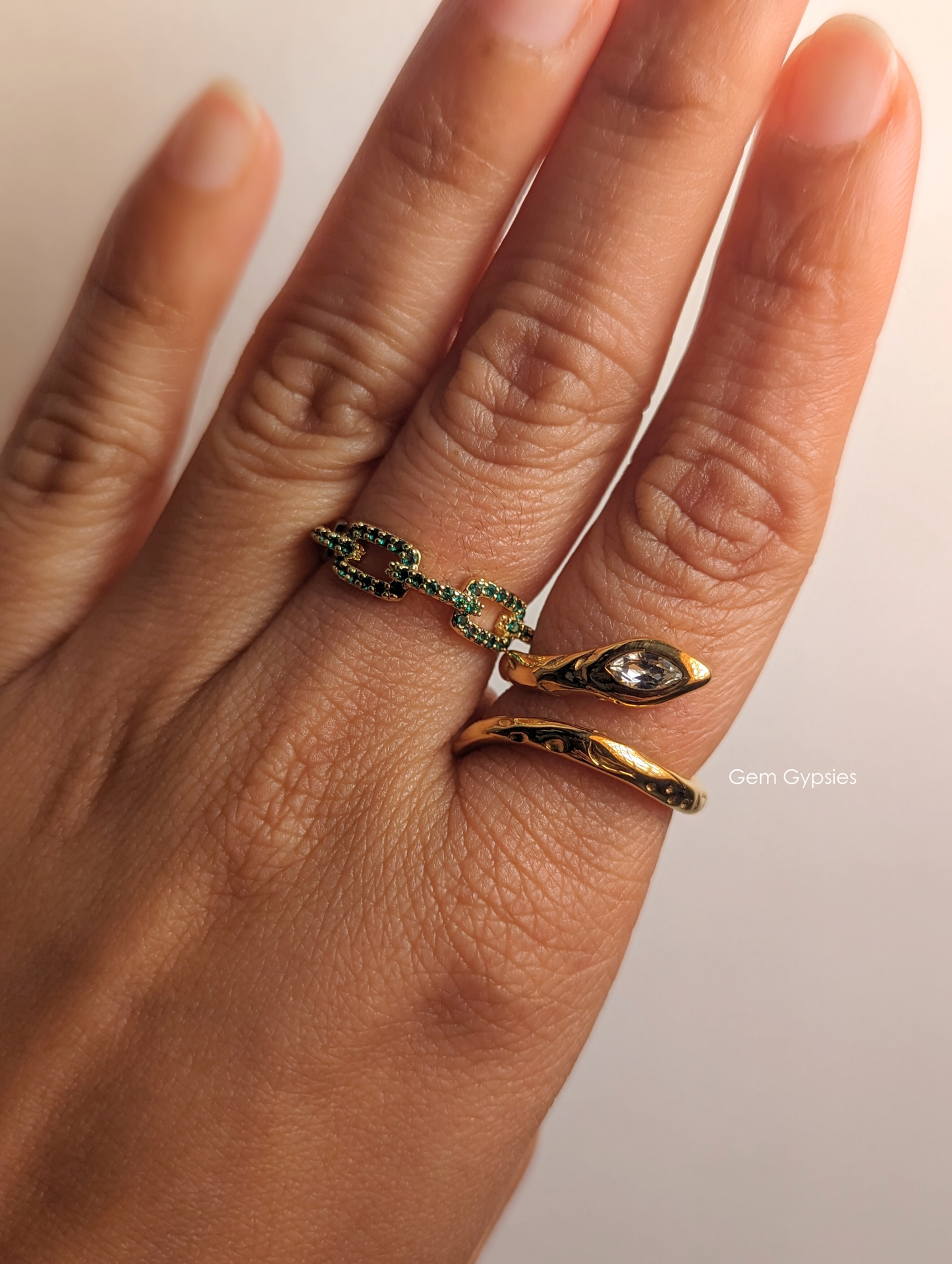 SNAKE EYE RING