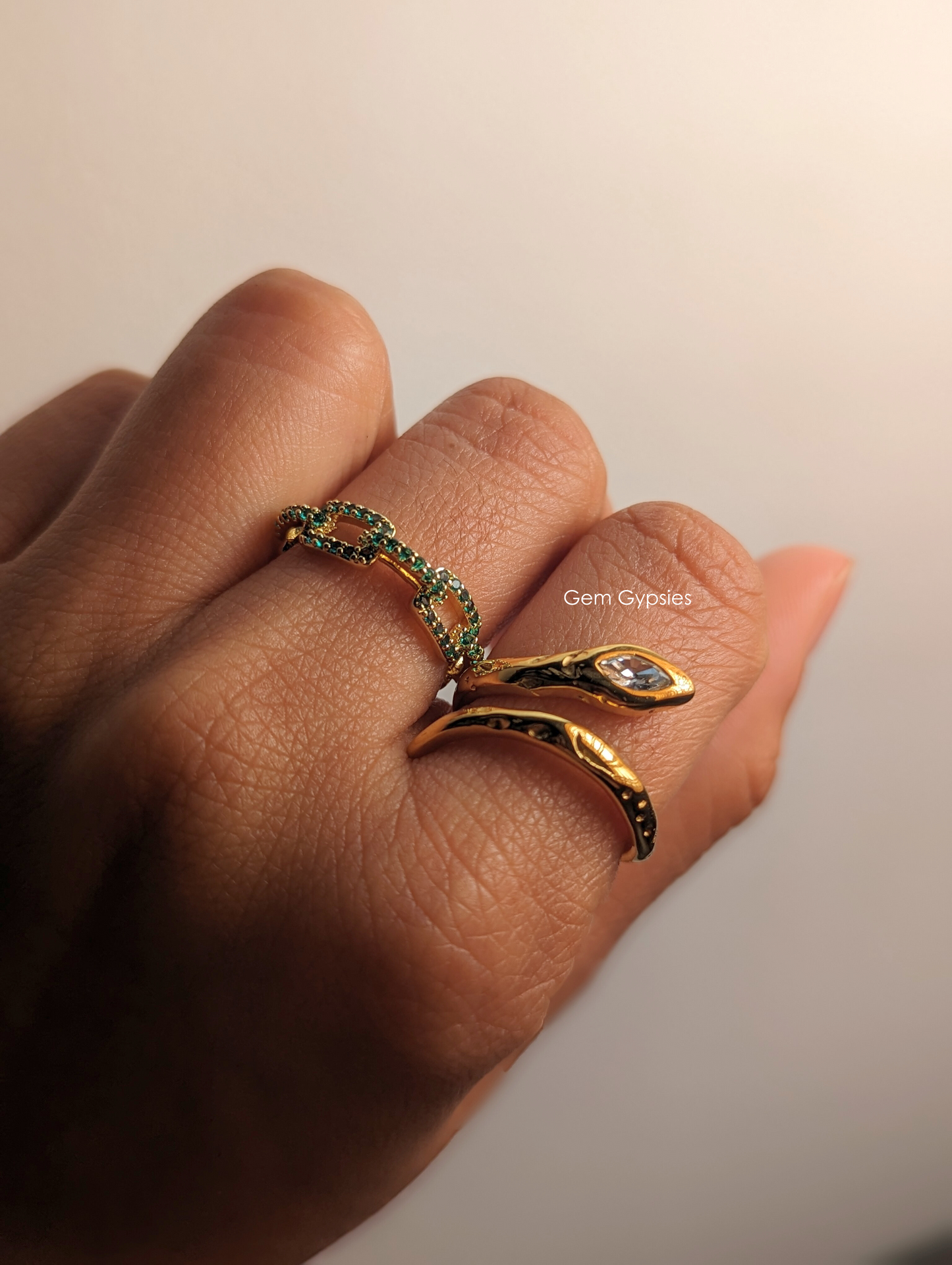SNAKE EYE RING