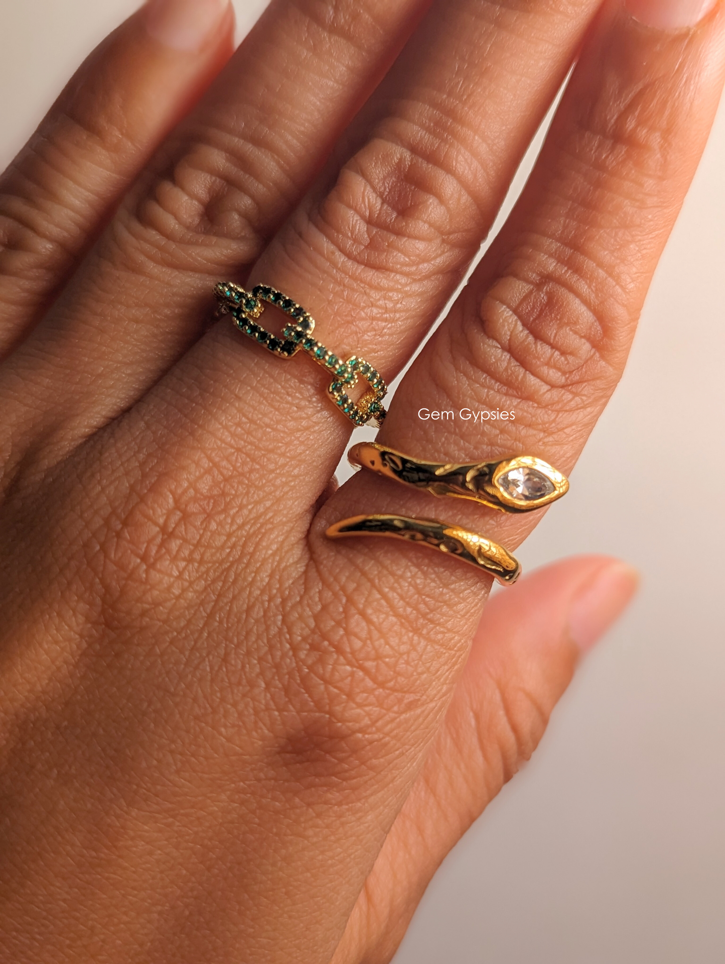 SNAKE EYE RING